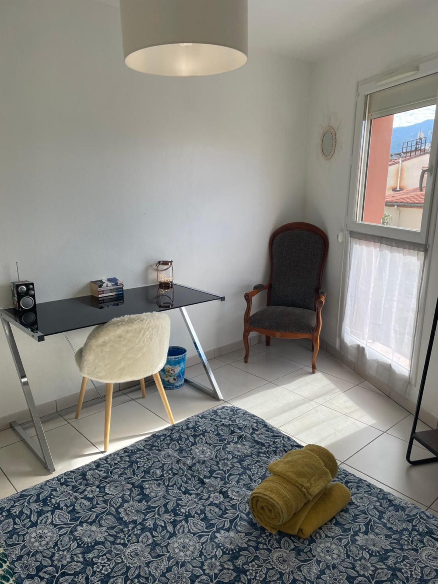 Appartement T3 Climatise,Balcon, Classe 3 Etoiles Le Boulou Buitenkant foto